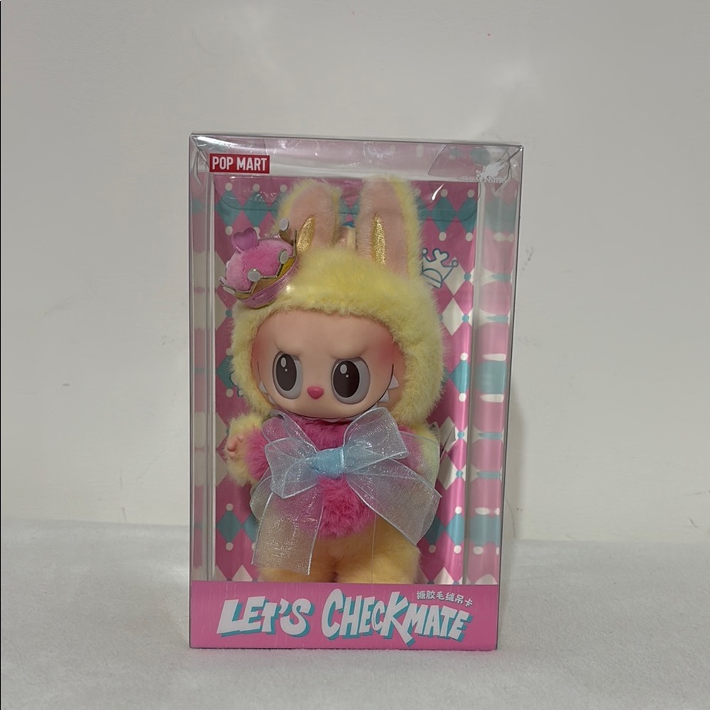 Pop Mart Authentic Let's Checkmate Queen Labubu